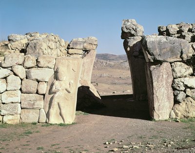 Kongens Port fra Hattusas mure af Hittite