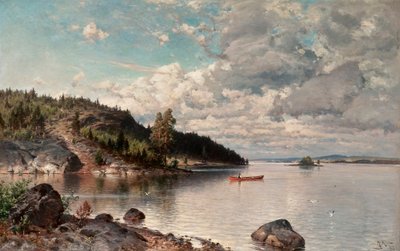 Varm sommerdag af Hjalmar Munsterhjelm