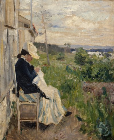 I solen af Hjalmer Eilif Emanuel Peterssen