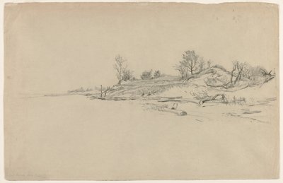 Sand Dunes, Lake Ontario, ca. 1874. af Homer Dodge Martin