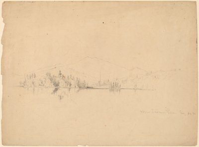 Øvre Saranac-søen af Homer Dodge Martin