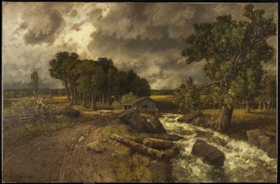 Den gamle Mølle, 1886 af Homer Watson