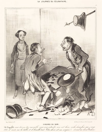 17.00 af Honoré Daumier