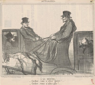 A til minutter af Honoré Daumier