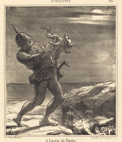 Ligesom Pantin af Honoré Daumier