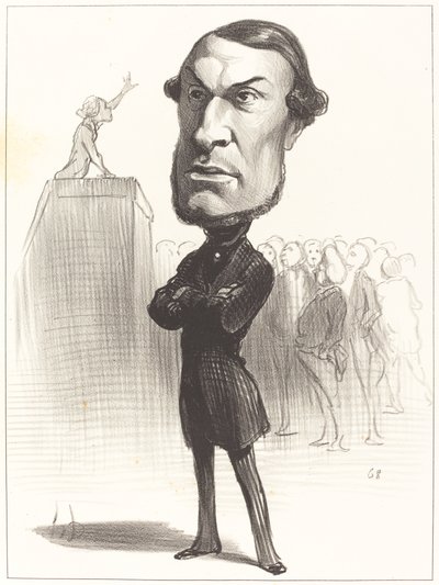 Achille Fuld af Honoré Daumier