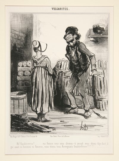 Ah! Fouchtrrrrra! af Honoré Daumier