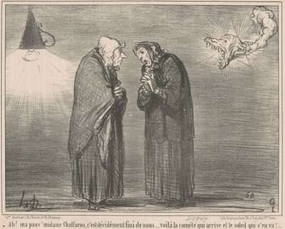 Øh! Hvad er Buffa så længe som ciffer... af Honoré Daumier