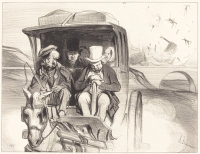 Kom så... hvad fanden tikker... af Honoré Daumier