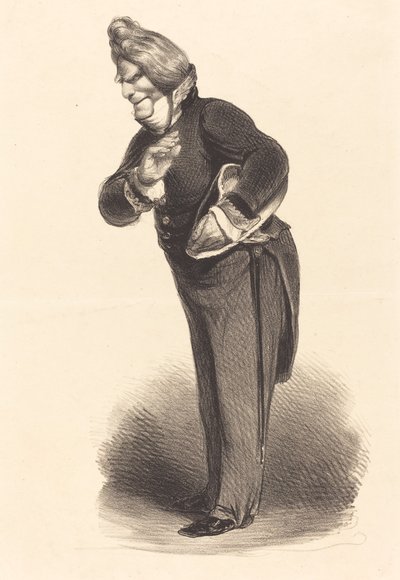 Admiral Verhuel af Honoré Daumier