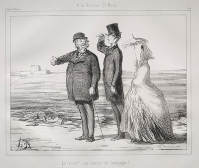 Ved Varenne, Saint-Maur af Honoré Daumier