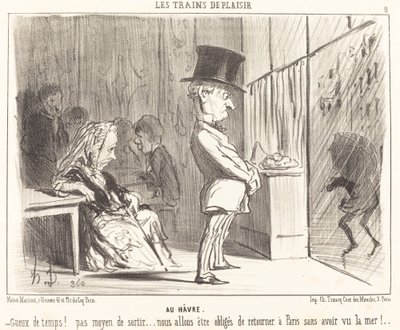 Til havnen af Honoré Daumier