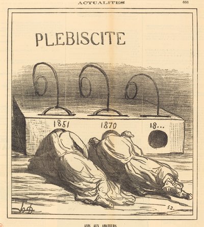 Bemærkning til amatører af Honoré Daumier