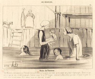 Kvinders bade af Honoré Daumier