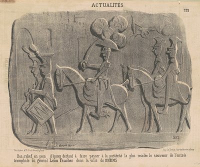 Honningkager bas-relief... af Honoré Daumier