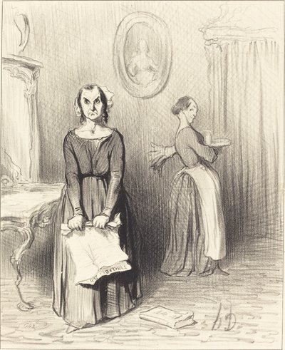 Denne dagbog finder mit arbejde ynkeligt... af Honoré Daumier