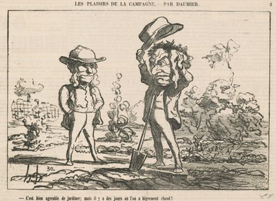 Det er rart at have i haven af Honoré Daumier