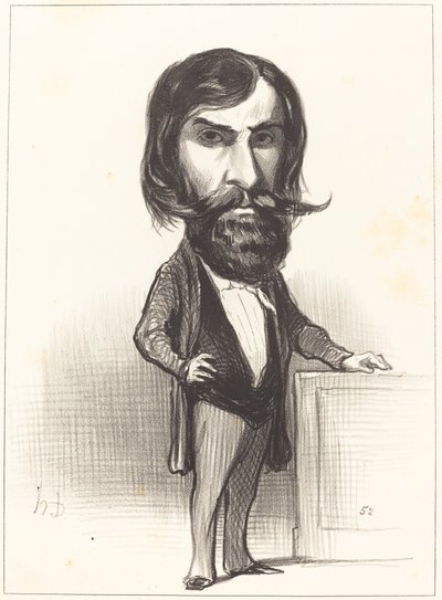 Ch. Ferdinand Gambon af Honoré Daumier