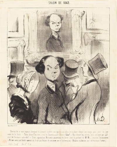 Charmet over at blive afsløret... af Honoré Daumier