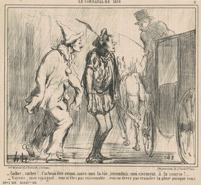 Tik, Tik! ... af Honoré Daumier