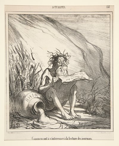 Commencant a s af Honoré Daumier