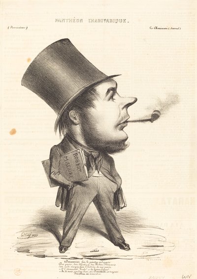 Daumier var den almindelige maler... af Honoré Daumier