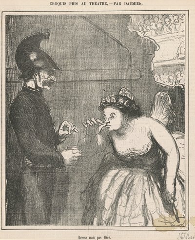 Gudinde, men ikke stolt af Honoré Daumier