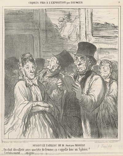 Foran maleriet af M. G. Moreau af Honoré Daumier