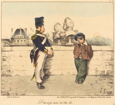 Gud elskede jeg dette væsen af Honoré Daumier