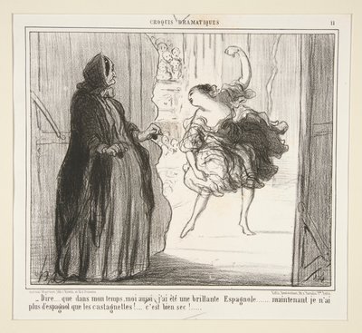 Forfærdeligt af Honoré Daumier