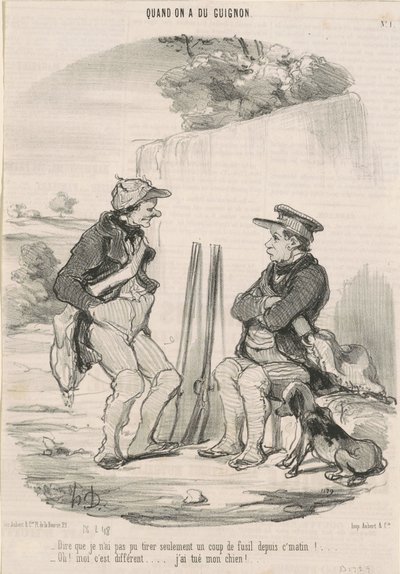 At sige, at jeg ikke kunne skyde ... af Honoré Daumier