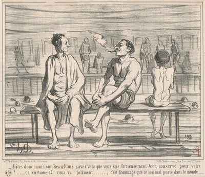 Sig, Monsieur Beaufumé... af Honoré Daumier