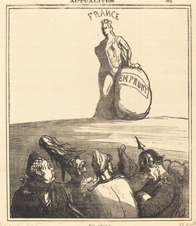 Allerede afhentet! af Honoré Daumier
