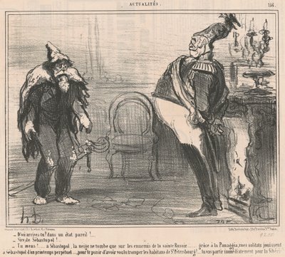 Hvor er du fra? af Honoré Daumier