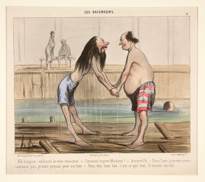 Hej hej! dejligt at møde dig af Honoré Daumier