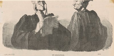 I delikatesse af Honoré Daumier