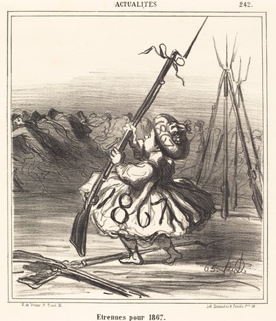 Julegaver til 1867 af Honoré Daumier