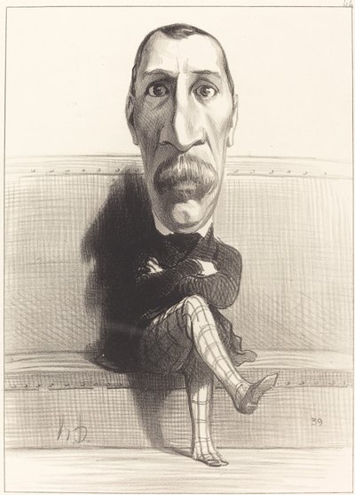 Os. Isidore Buvignier af Honoré Daumier