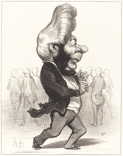 Ferdinand Favre af Honoré Daumier