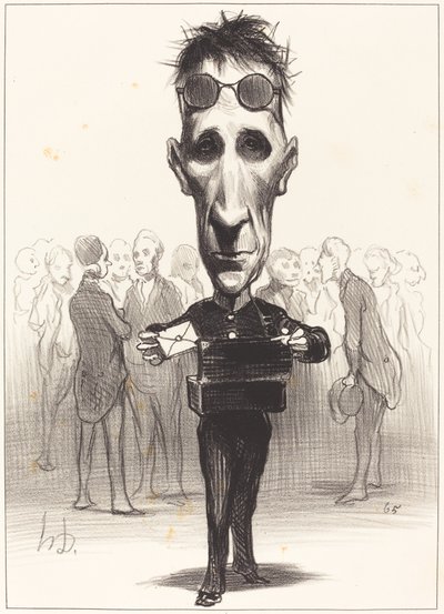 Félix Saint-Priest af Honoré Daumier