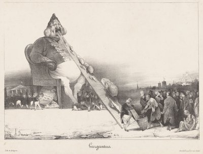 Gargantua af Honoré Daumier