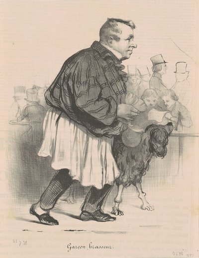 Brygger dreng... af Honoré Daumier