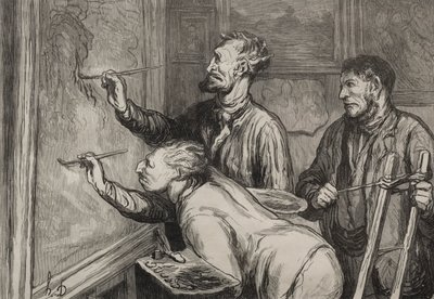 Giver det den sidste berøring af Honoré Daumier