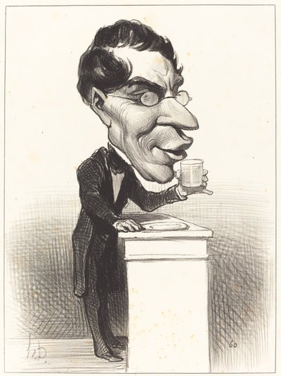 H.M. Augustin Corne af Honoré Daumier