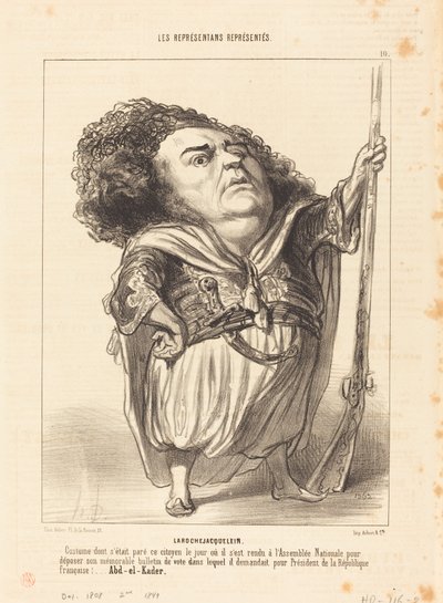 Henri de Larochejacquelein af Honoré Daumier