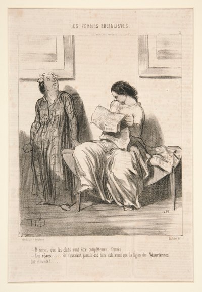 Det ser ud til, at klubberne bliver helt lukket af Honoré Daumier