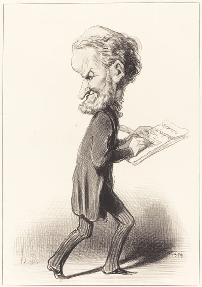 J. Antoine Taschereau af Honoré Daumier