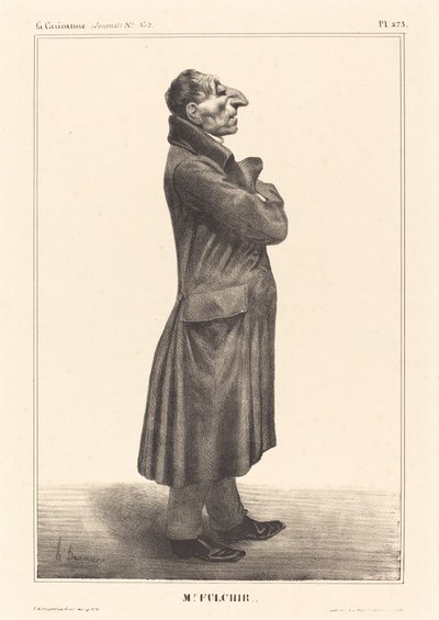 J. Claude Fulchiron af Honoré Daumier
