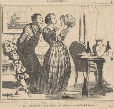 Jeg tror, ​​jeg kan sige, uden at smigre mig selv... af Honoré Daumier