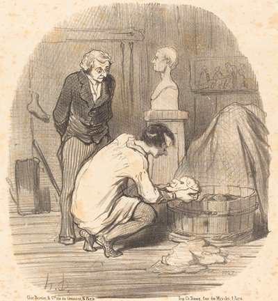 Kunstneren - det er det!... af Honoré Daumier